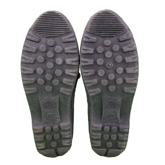 ✅NORTHWEST TERRITORY INSULATED WINTER SNOW BOOTS BLACK SIZE 8 FAUX FUR REMOVABLE - Picture 3 of 11